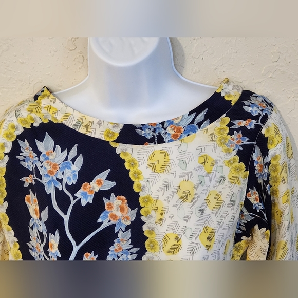 Anthropologie Chris Benz "Aunt Esther Cameo Blouse" Size 0 - Picture 6 of 9
